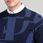 Slim Wool Blend Men’s Sweater