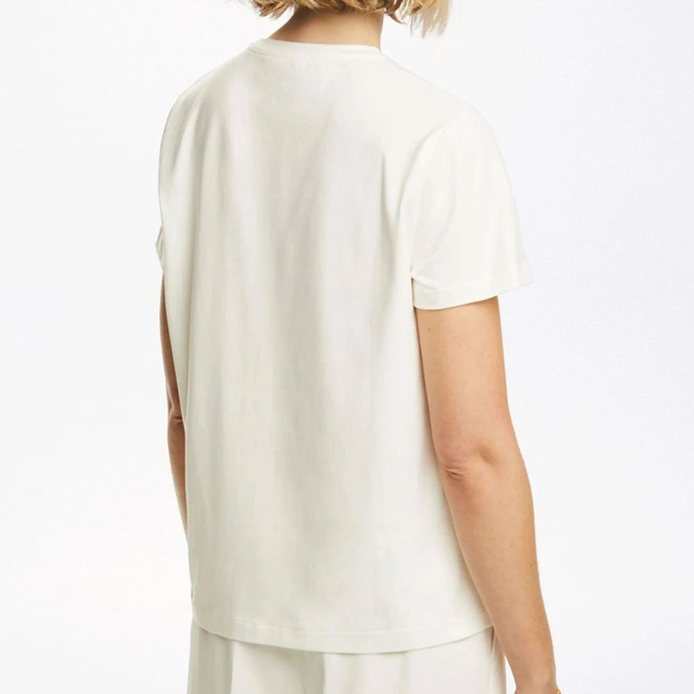 Cotton Embroidered Short-Sleeve T-shirt