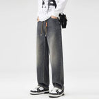 Men’s Retro Wash Straight Jeans