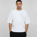 Heavyweight Oversized Cotton Crew T-Shirt