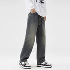 Men’s Retro Wash Straight Jeans